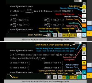 IIT JEE PYQs TEST Question Lectures